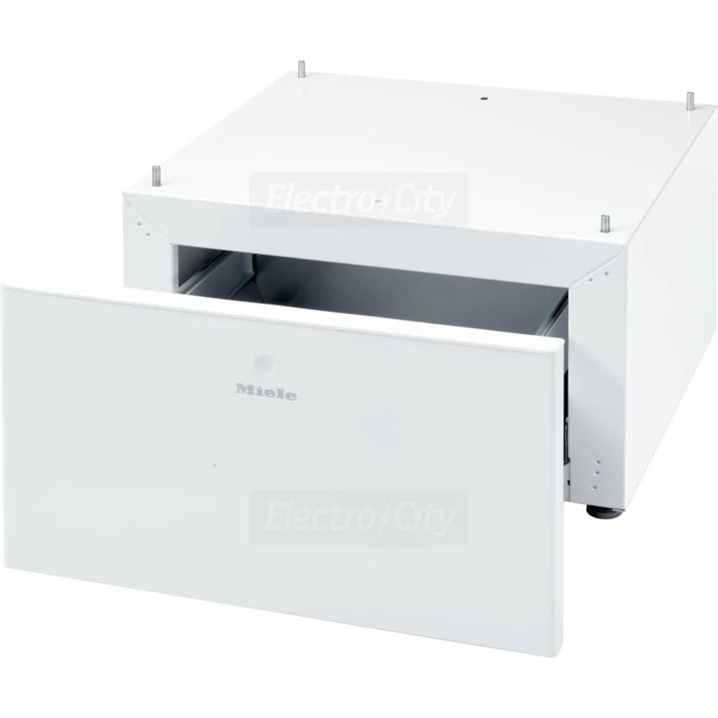 Miele WTS 510 35cm Laundry Plinth with Drawer | Lotus White