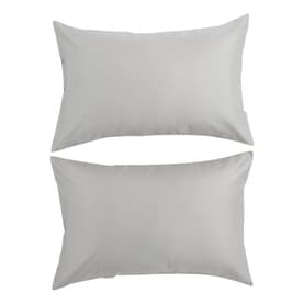 400 Thread Count Sateen Pillowcase Pair Platinum