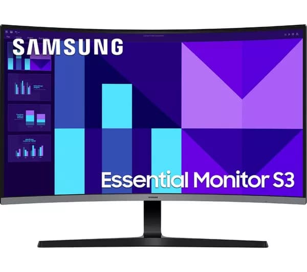 SAMSUNG LS32D396GAUXXU Full HD 32" Curved VA LCD Monitor - Black