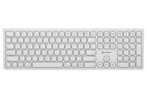 Alogic Echelon USB-C Rechargeable Wireless Keyboard for macOS | White