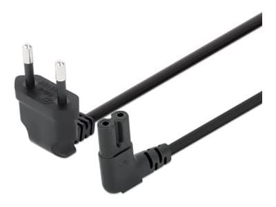 MANHATTAN - power cable - Europlug to power IEC 60320 C7 - 2 m