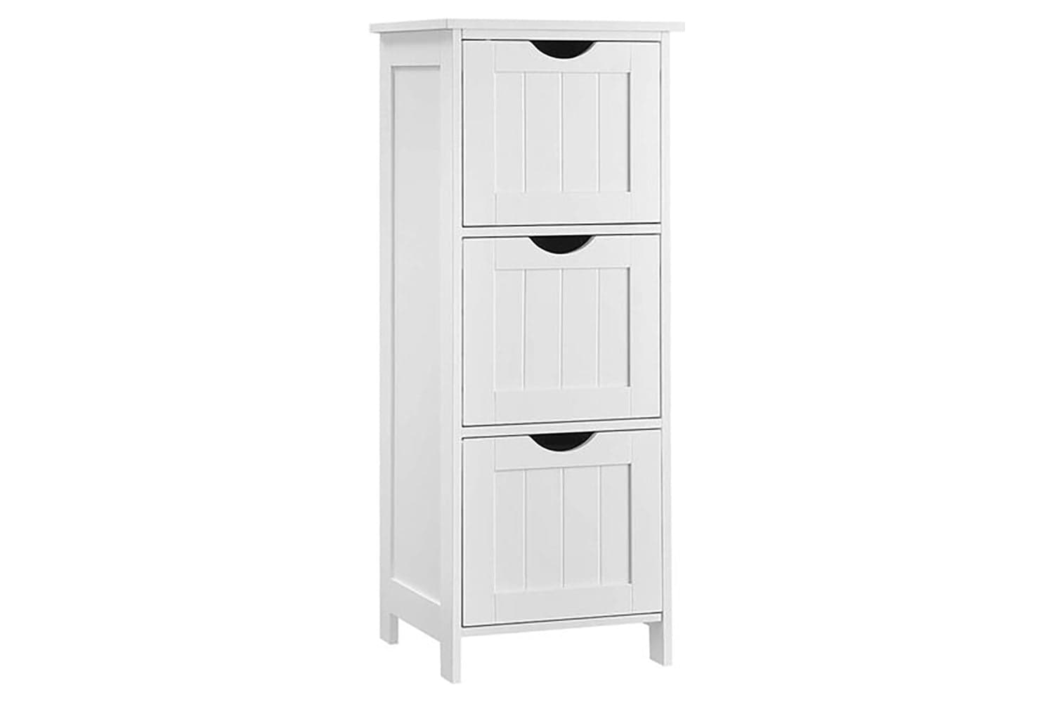 Vasagle  Floor Cabinet with 3 Drawers | Matte White