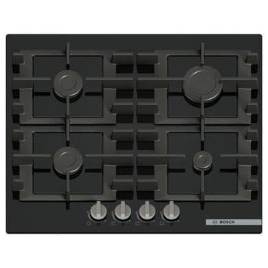 Refurbished Bosch Series 4 60cm 4 Burner Gas Hob - Black