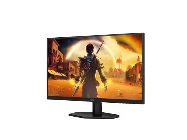 AOC - Gaming Q27G42XNE - LED monitor - gaming - 27" - 2560 x 1440 QHD @ 180 Hz - Fast VA - 300 cd/m² - 5000:1 - HDR10 - 0.5 ms - 2xHDMI, DisplayPort - speakers - black, red