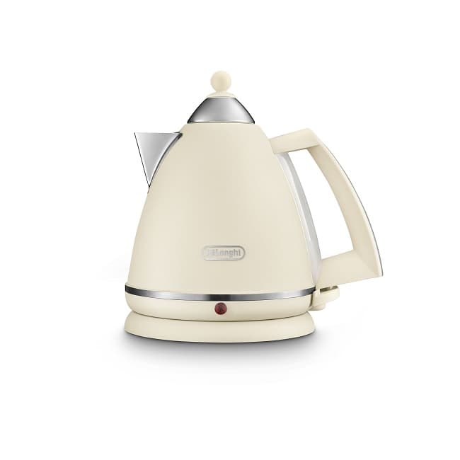 DeLonghi Argento Flora Cream Kettle KBX3016BG