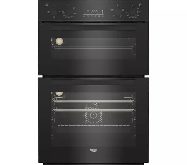 BEKO RecycledNet BBDF22300B Electric Double Oven - Black