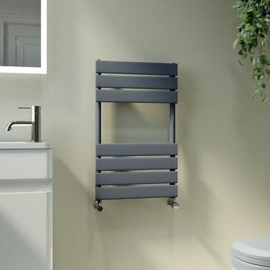 Riace Anthracite Flat Designer Radiator