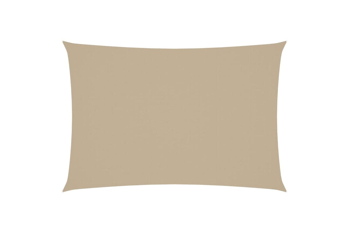 Vidaxl 135157 Sunshade Sail Oxford Fabric Rectangular 3x5 M Beige