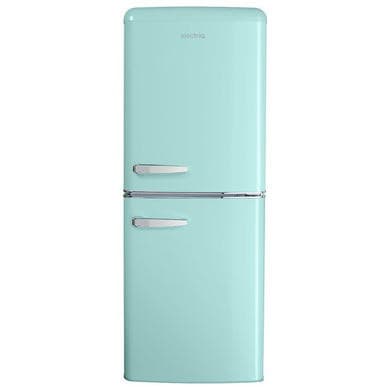 electriQ Retro Freestanding Fridge Freezer