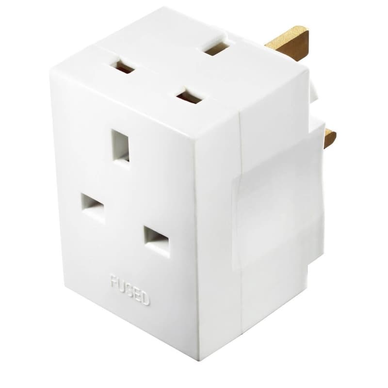 DAEWOO Three Way Adaptor 13amp...