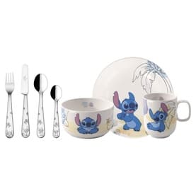 Disney Stitch Children's 7-Piece Crockery Set