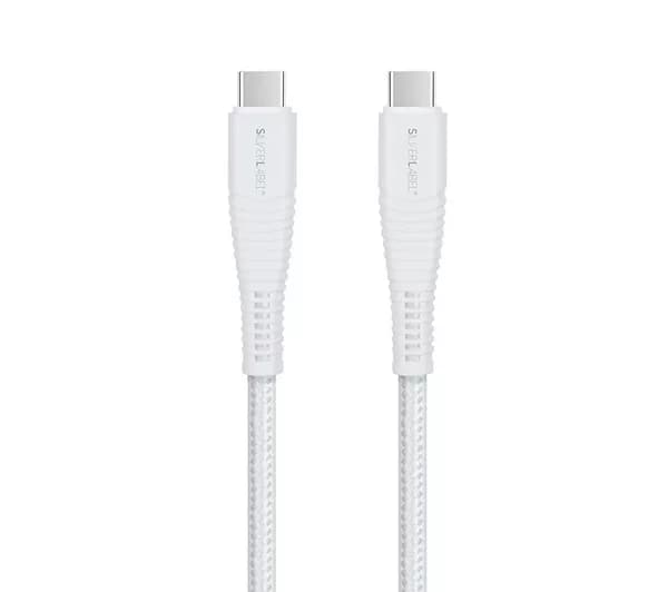 SILVERLABEL 30280SL08 USB Type-C Cable - 2 m, White