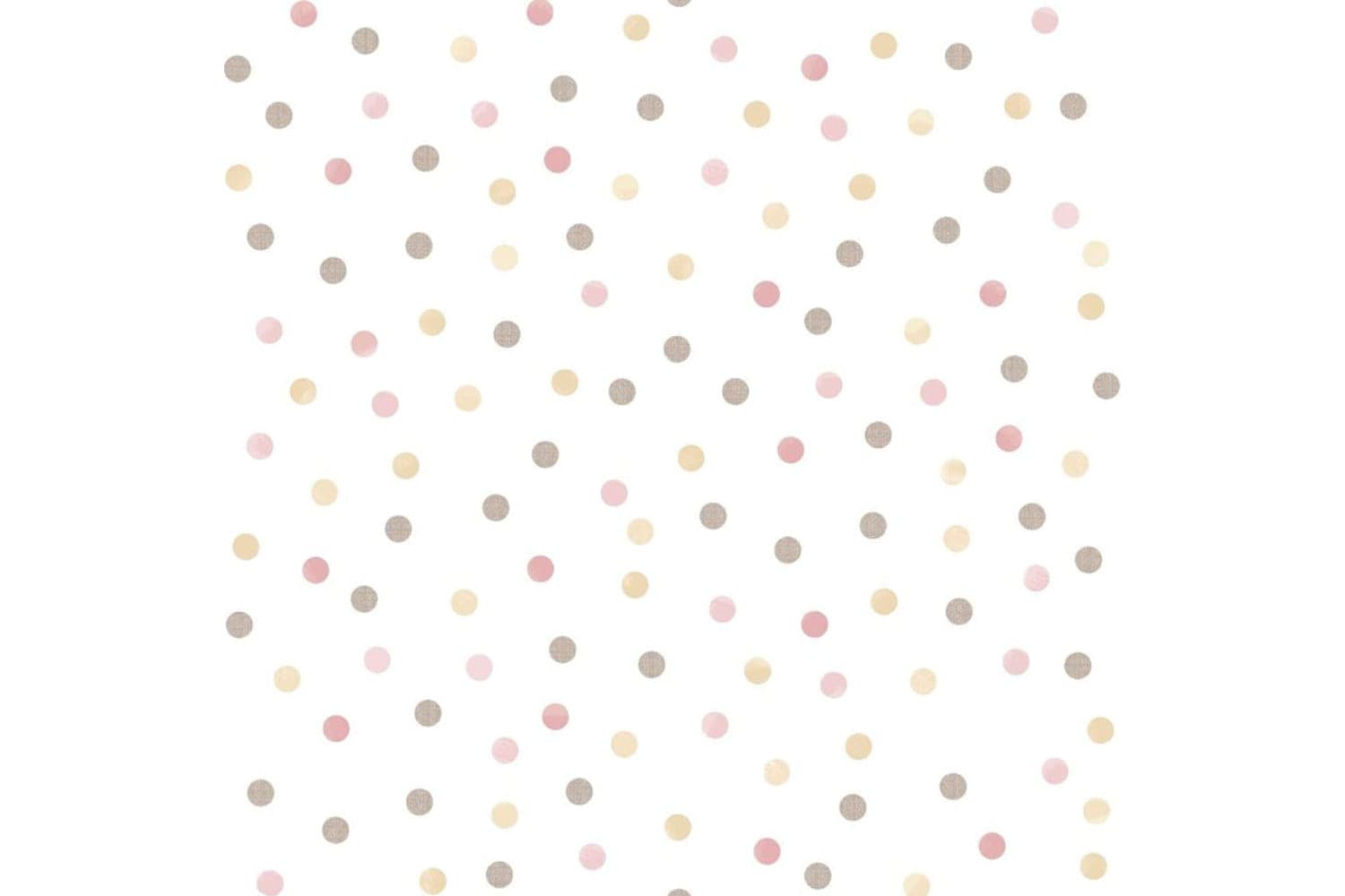 Noordwand 444881 Wallpaper Mondo Baby Confetti Dots Pink, White And Brown
