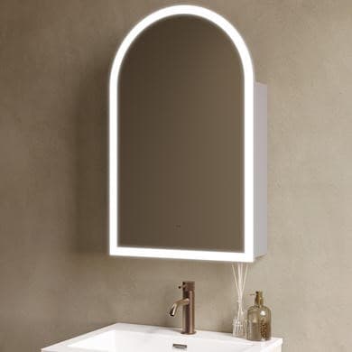 Empire Single Door Bathroom Mirror Cabinet