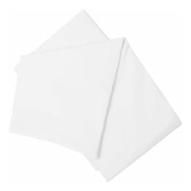 Brushed Cotton Flat Sheet White