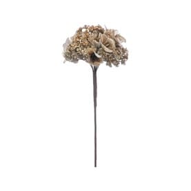 Glitter Hydrangea Christmas Stem