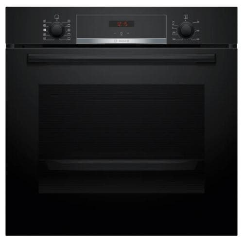 BOSCH            SERIES 4 BUILT-IN OVEN WITH ADDED STEAM FUNCTION - BLACK