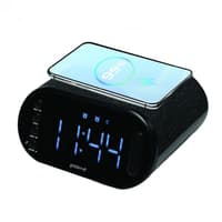 Groov-e Atlas II Bluetooth Alarm Clock Radio Black | GVCR06BK