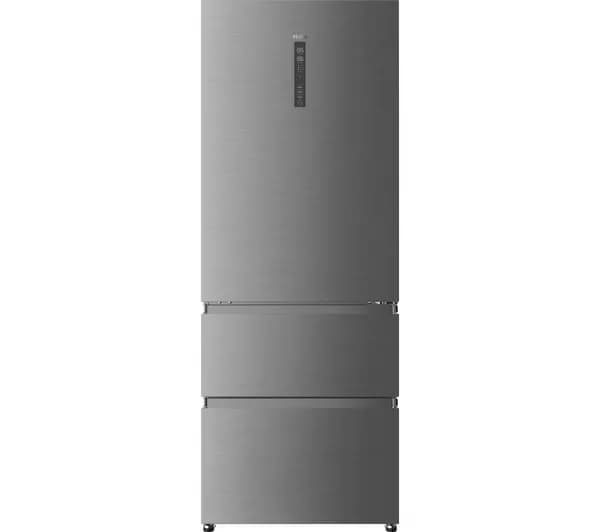 HAIER A3FE743CPJ 70/30 Fridge Freezer - Stainless Steel