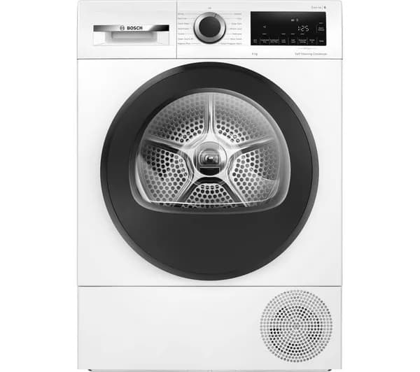 BOSCH Series 6 WQG24500GB 9 kg Heat Pump Tumble Dryer - White