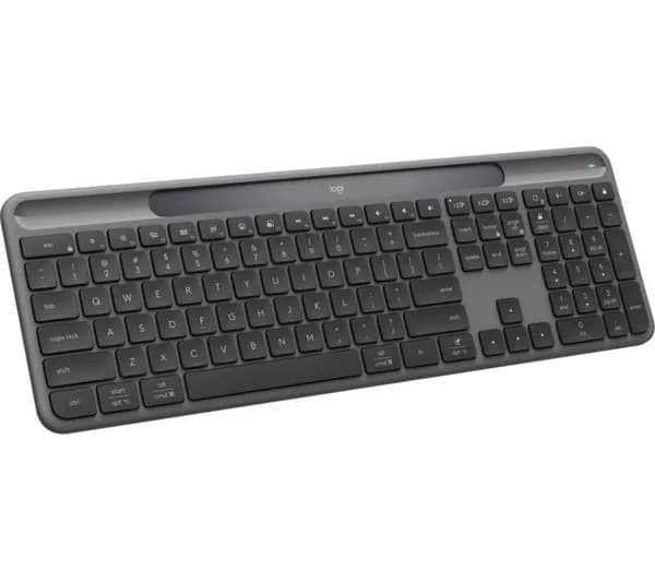 LOGITECH Signature Slim Solar+ Wireless Keyboard - Graphite