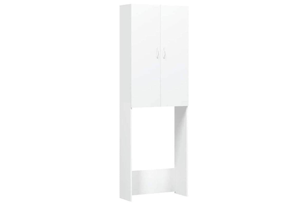 vidaXL Washing Machine Cabinet White 64x25.5x190cm