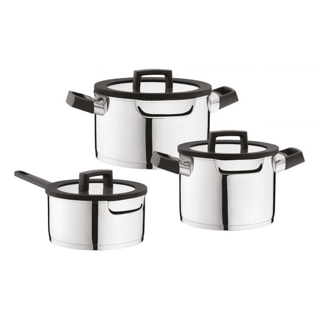 Berghoff 6-pc Cookware Set Including Lids - Uqonic Downdraft | 1111051