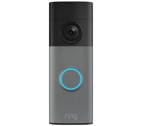 RING Battery Retinal 2K Video Doorbell (Newest Gen) - Speckled Grey