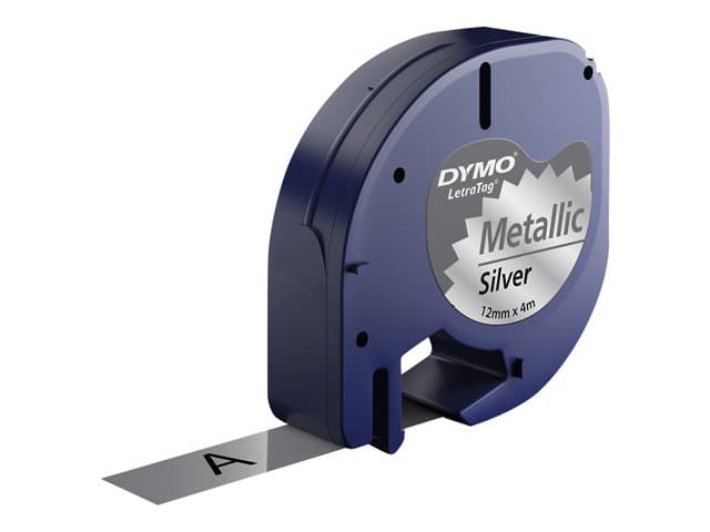 DYMO - LetraTAG - tape - 1 cassette(s) - Roll (1.2 cm x 4 m)
