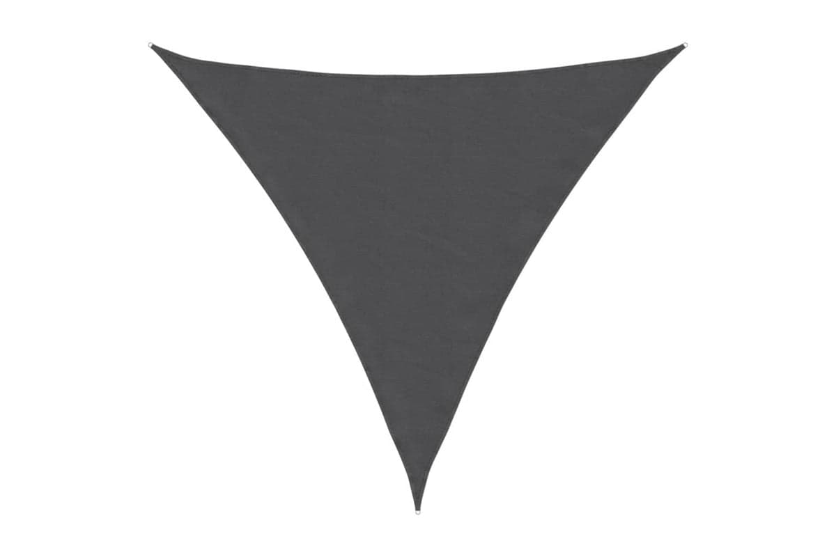 Vidaxl 135123 Sunshade Sail Oxford Fabric Triangular 4.5x4.5x4.5 M Anthracite