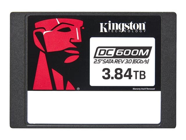 KINGSTON - DC600M - SSD - Mixed Use - 3.84 TB - internal - 2.5" - SATA 6Gb/s