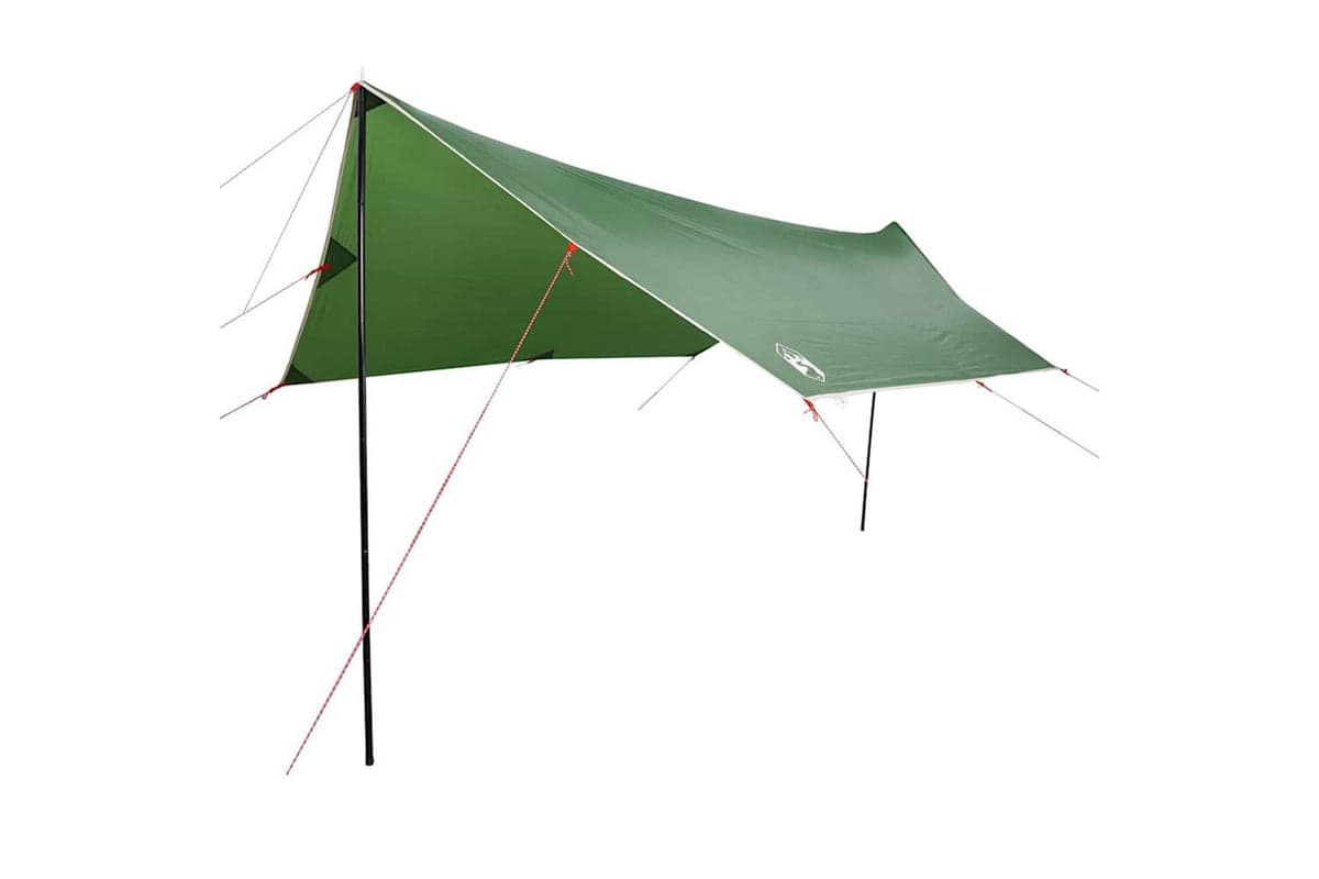 Vidaxl Camping Tarp Green 460x305x210 Cm Waterproof