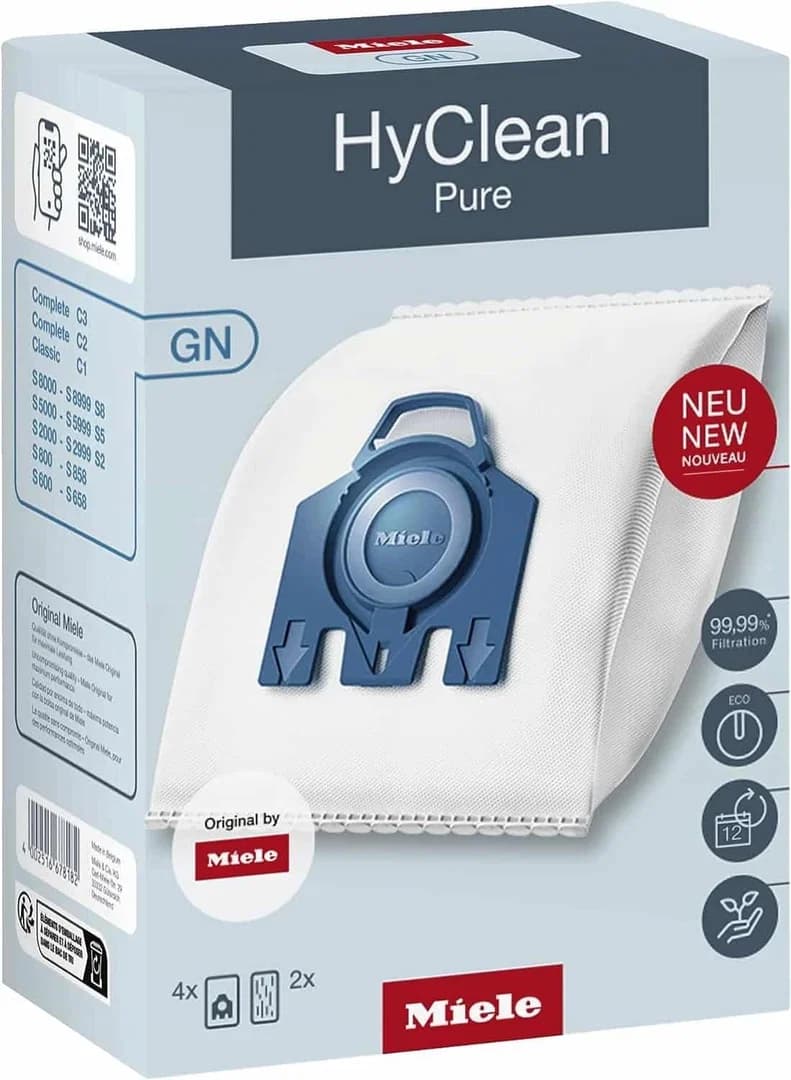 Miele GN HyClean Pure Dustbags | 4 Pack