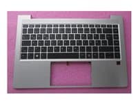 HP - notebook replacement keyboard - for models with Thunderbolt - with ClickPad - QWERTY - UK - with top cover Input Device