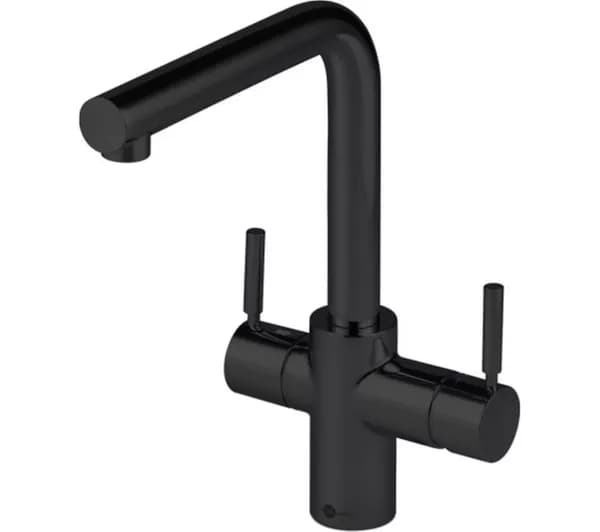 INSINKERATOR 3-in-1 L Shape Steaming Hot Water Tap - Black Velvet