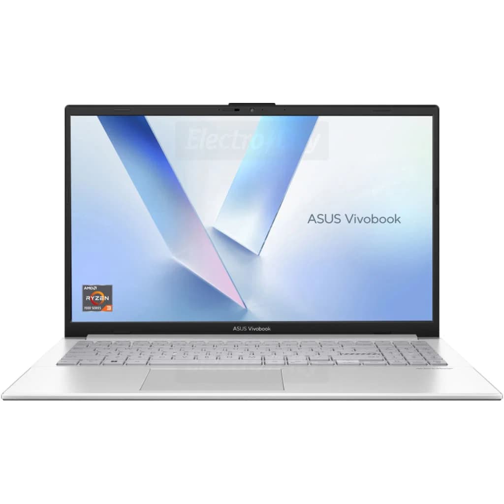 ASUS Vivobook Go 15.6 Inch Full HD Laptop | AMD Ryzen 3, 8GB RAM, 512GB SSD | Silver