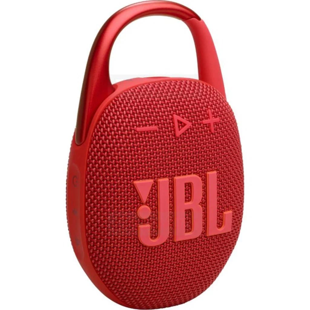 JBL Clip 5 Portable Bluetooth Speaker | Red
