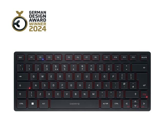 Cherry - KW 9200 MINI - keyboard - QWERTY - UK - black Input Device