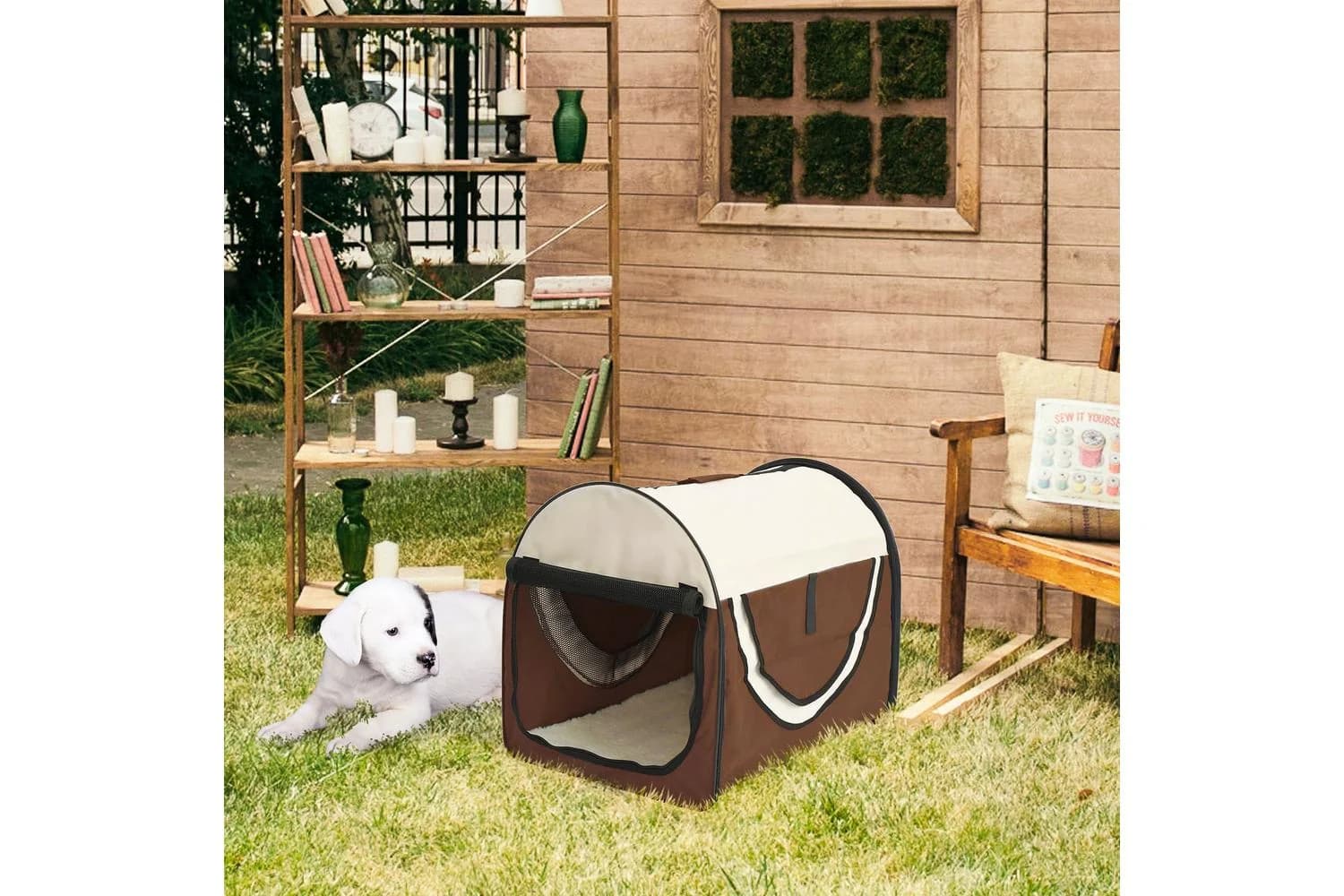 PawHut D1-0100 Pet Carrier Bag | Brown