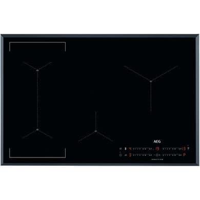 Refurbished AEG IAE84421FB 78cm 4 Zone Induction Hob with Bridge Zone and SenseBoil