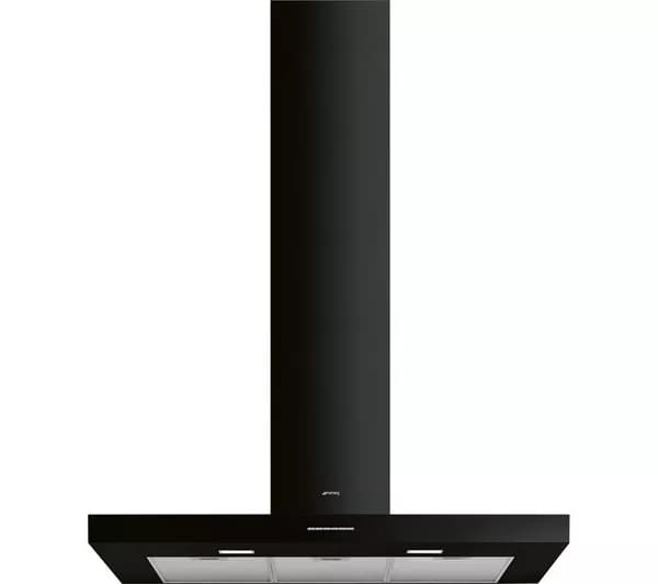 SMEG KBT100BL Chimney Cooker Hood - Black