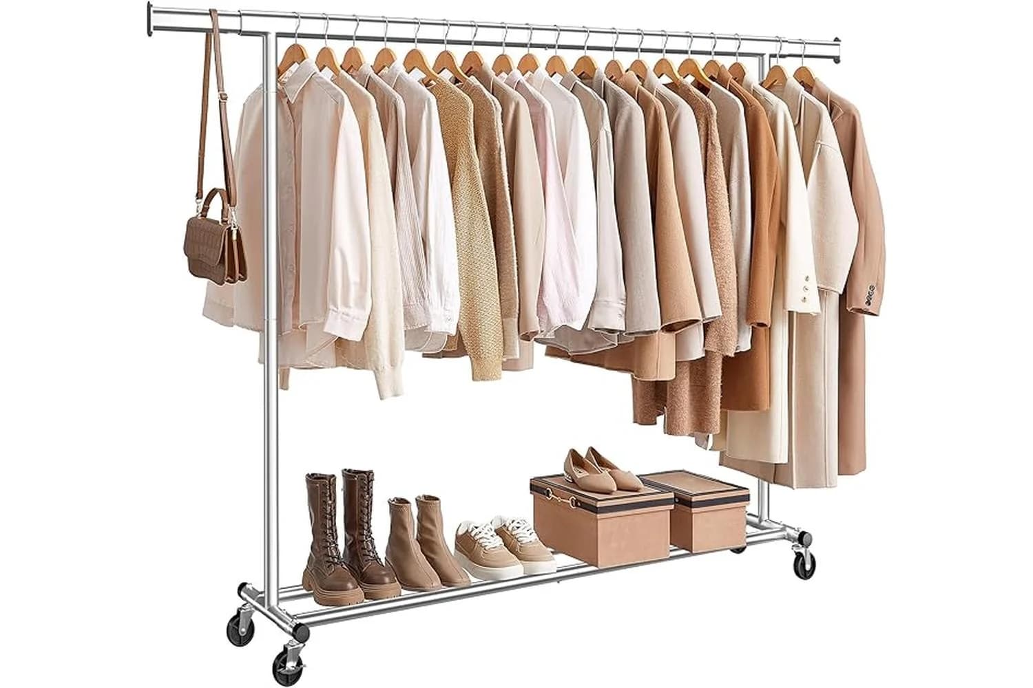 Clothes Rack | Clothes Storage | Steel | Adjustable Width