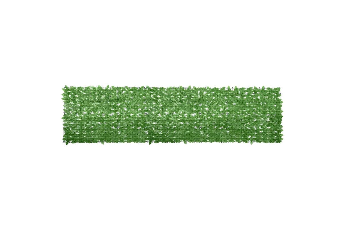 vidaXL 315500 Balcony Screen With Green Leaves 400x100cm