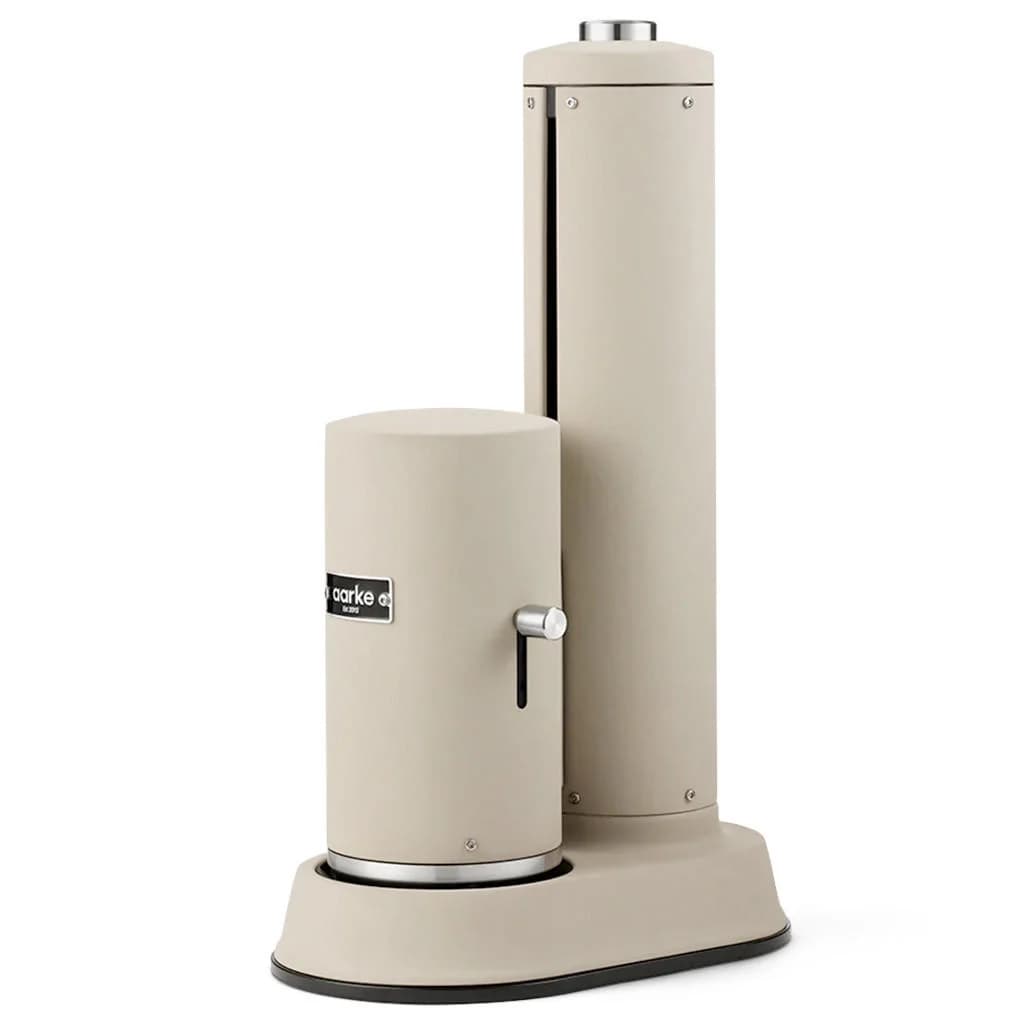 Aarke Carbonator Pro Sparkling Water Maker with Glass Bottle, Sand | A1182