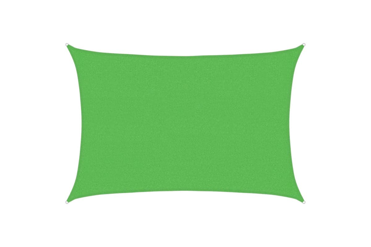 Vidaxl 311289 Sunshade Sail Light Green 2.5x4 M Hdpe