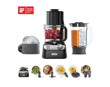 Kenwood MultiPro XL Weigh+ Black Food Processor | FDM72.990BK