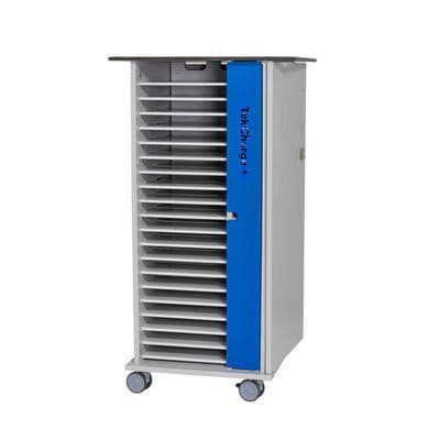 TekCharge Single Door 20 Laptops or Chromebook up to 17" Charging Trolley