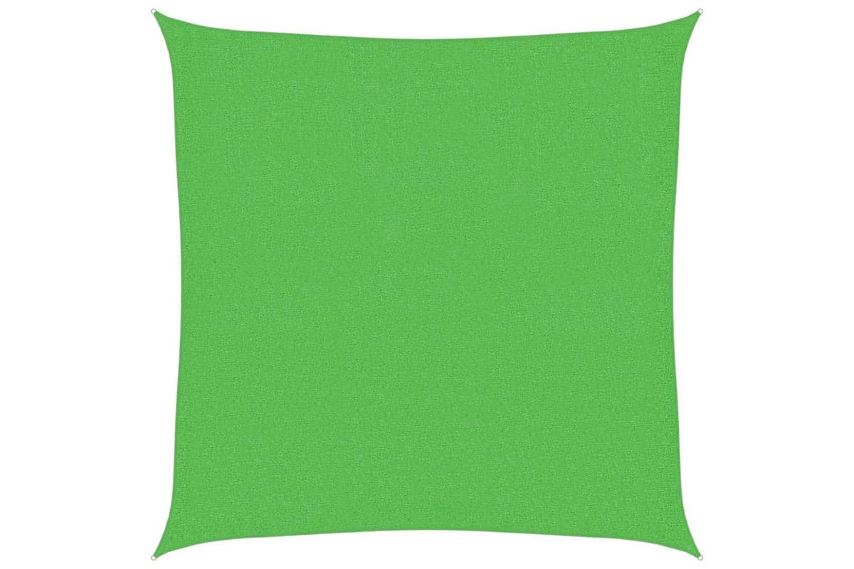 Vidaxl 311273 Sunshade Sail Light Green 2.5x2.5 M Hdpe