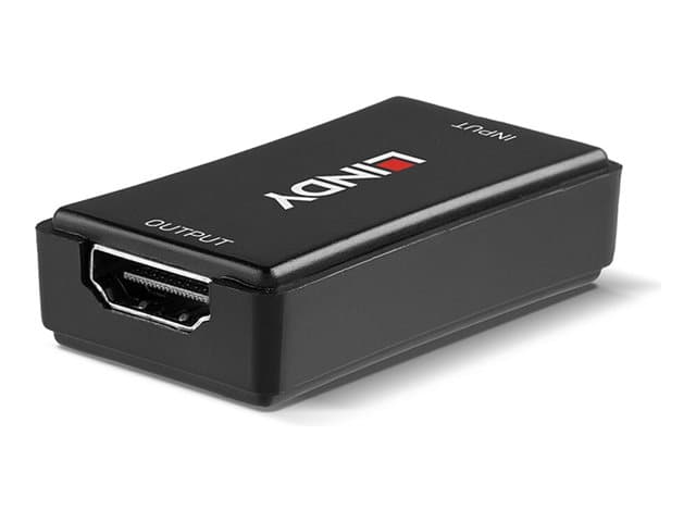 Lindy - HDMI 2.0 18G UHD/HDR Repeater/Extender - video/audio extender - HDMI