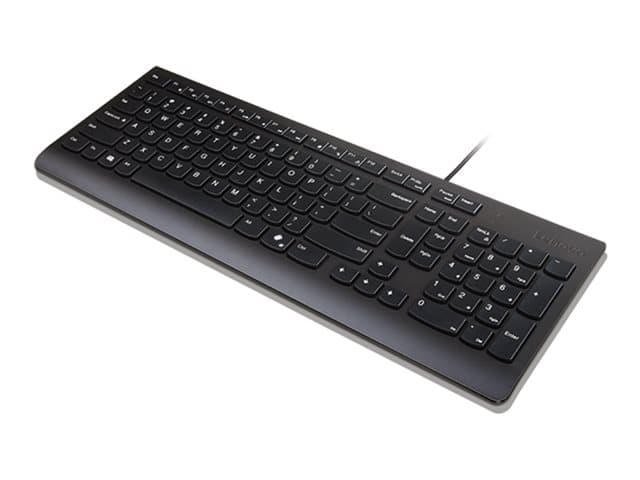 LENOVO - Essential - keyboard - 2.5-zone layout - AZERTY - French - black Input Device